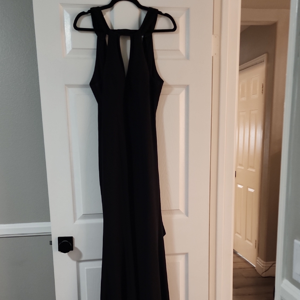 Escape Halter V neck Dress